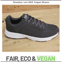 NAE Vegan Shoes Hade Seaker grey