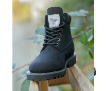 NAE Vegan Shoes Etna Boot Black